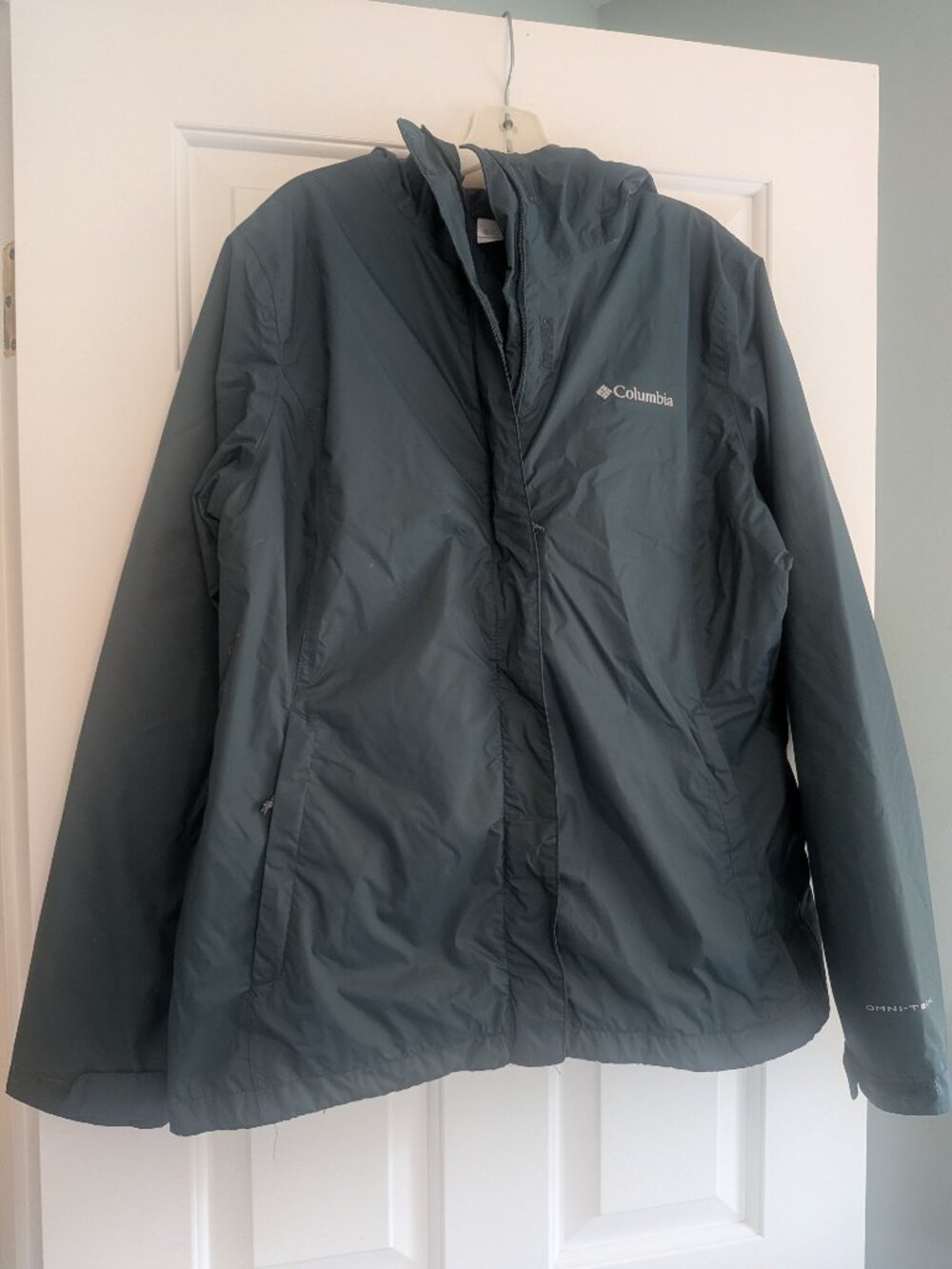 Columbia Insulated Waterproof Jacket - Marine Navy - Size M